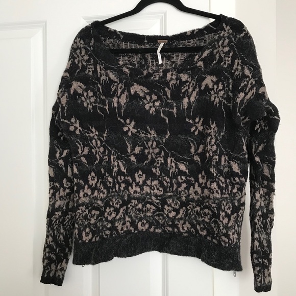 Free People Flower Fields Alpaca Sweater - Picture 3 of 11